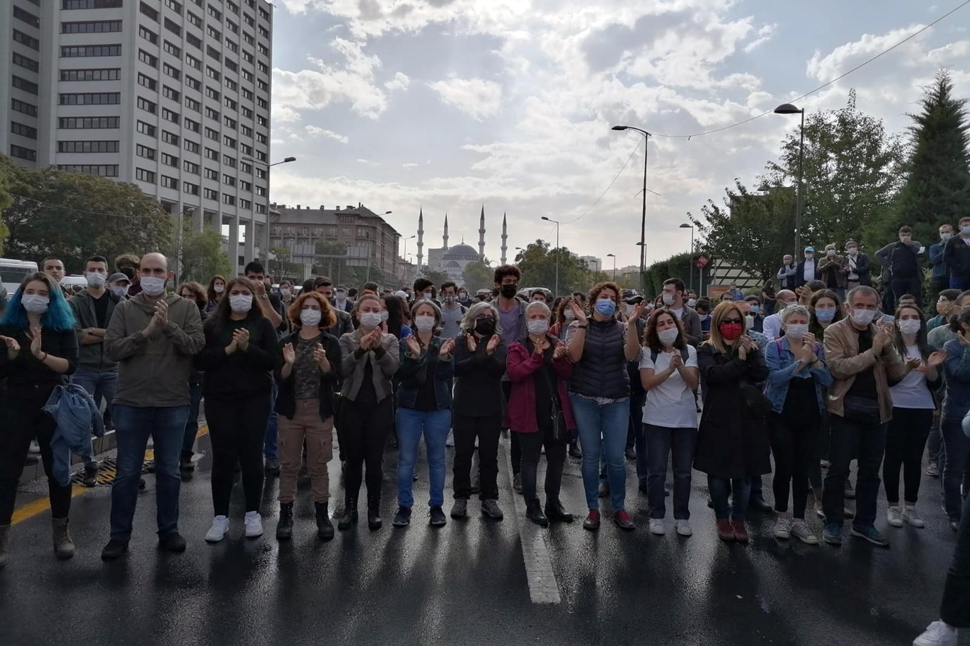 10 Ekim Katliamı’nın 5. yılında Ankara’da polis saldırısına rağmen anma gerçekleştirildi